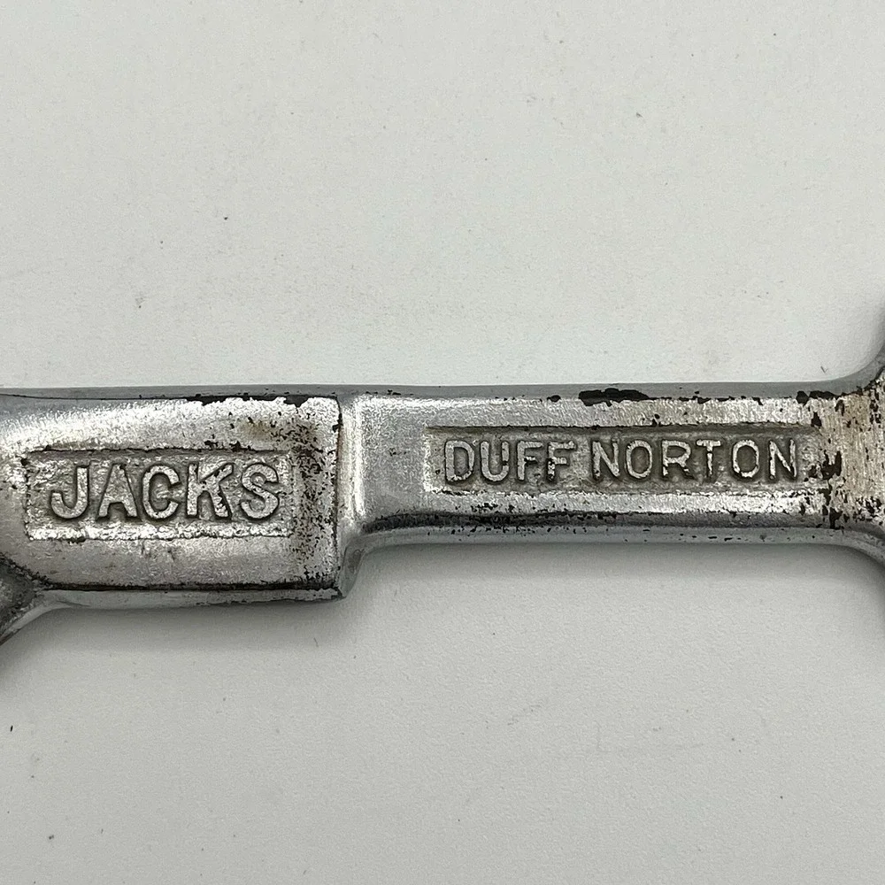 Vintage Duff Norton Railroad Jacks Advertising Bottle Opener Pittsburg PA